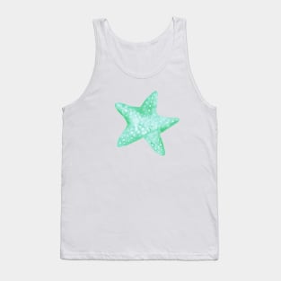 Turquoise starfish Tank Top